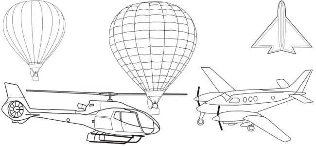 flying machines outline