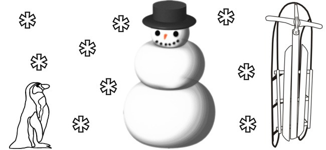 calendar image "winter themed"