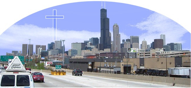 city skyline scene