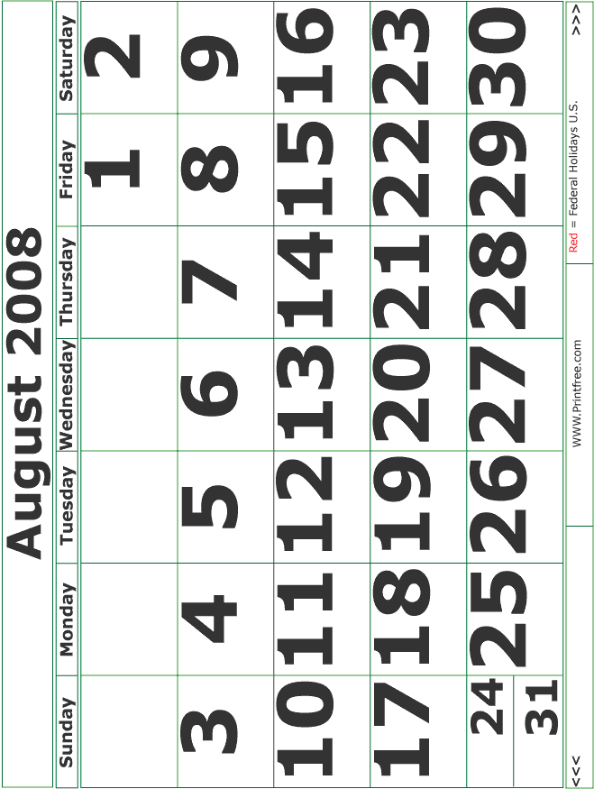 calendar image
