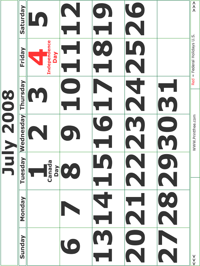 calendar image