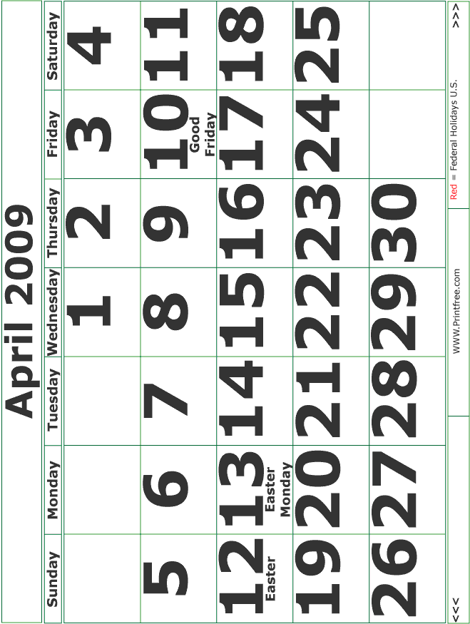 calendar image