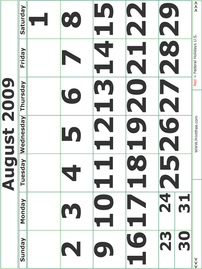 calendar image
