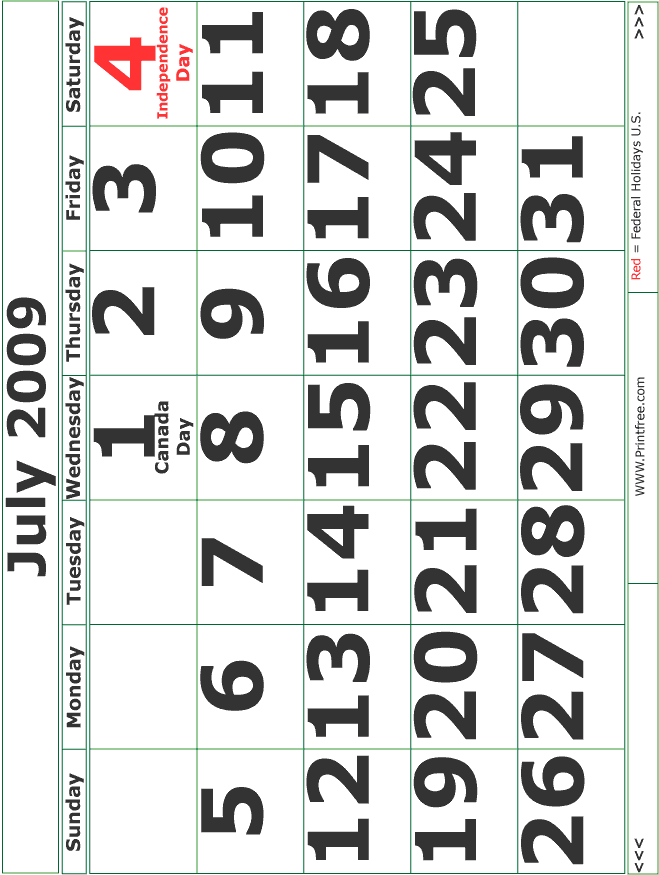 calendar image
