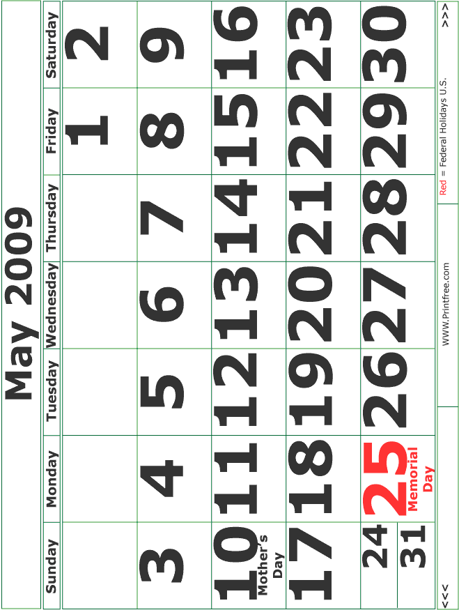 calendar image