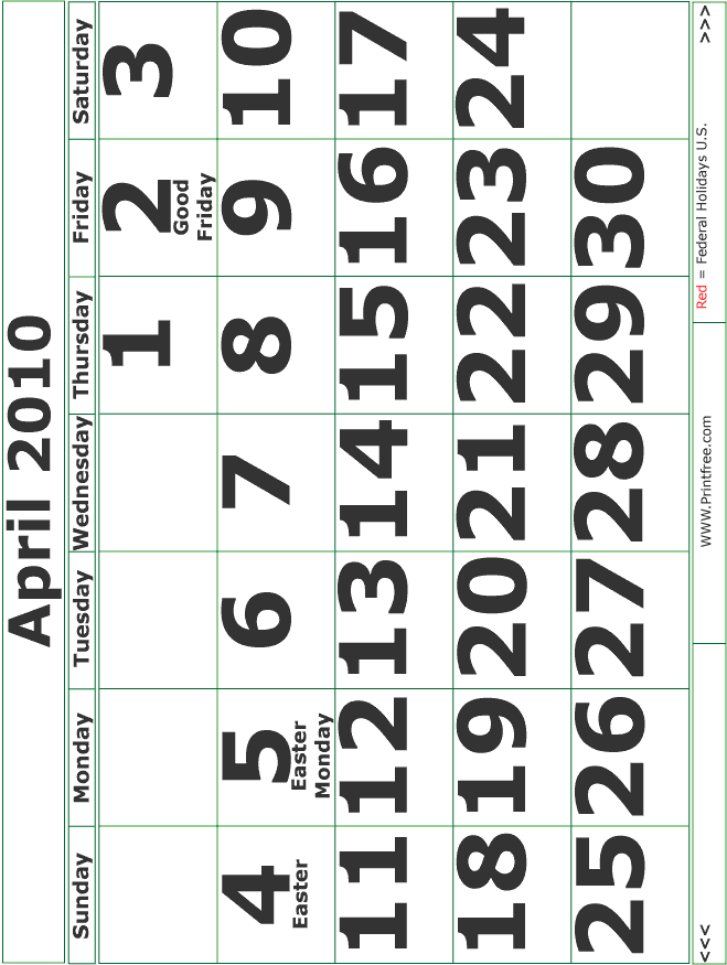 calendar image