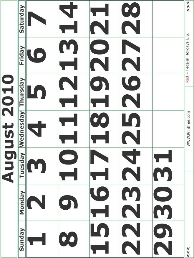 calendar image