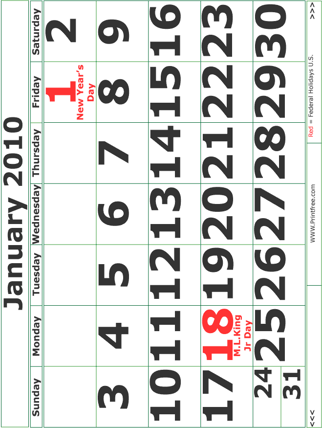 calendar image