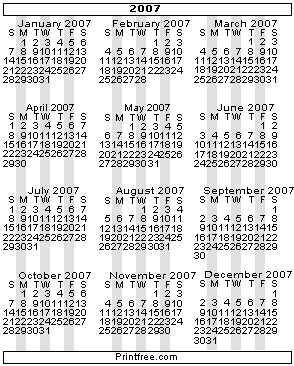 Free Print  Calendar on Free 2008 Printable Calendar Pages   Moneysavingexpert Com Forums