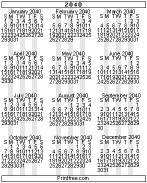 small 2040 gif calendar