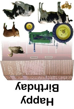 Farm Birthday Card
