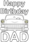kids coloring card
