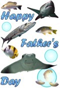 Happy Fathers Day fish