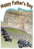 Happy Fathers Day motorcycles