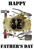 Happy Fathers Day race carburetor and tools