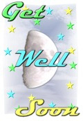 Get Well decoration lunar scene