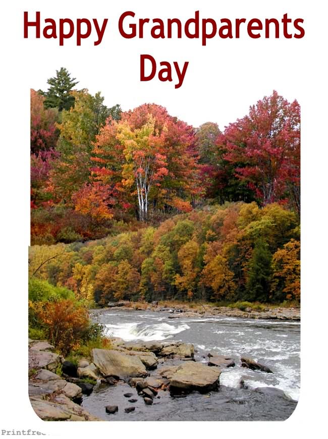 Fall scene to print