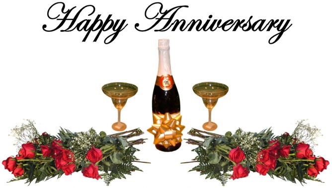 Champaign Dinner Anniversary