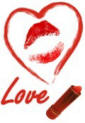 Love & Kisses Love card
