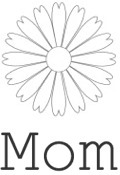 Mom flower coloring