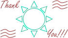 Thank You card image southwestern