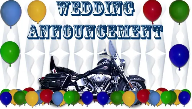 card image wedding announcement