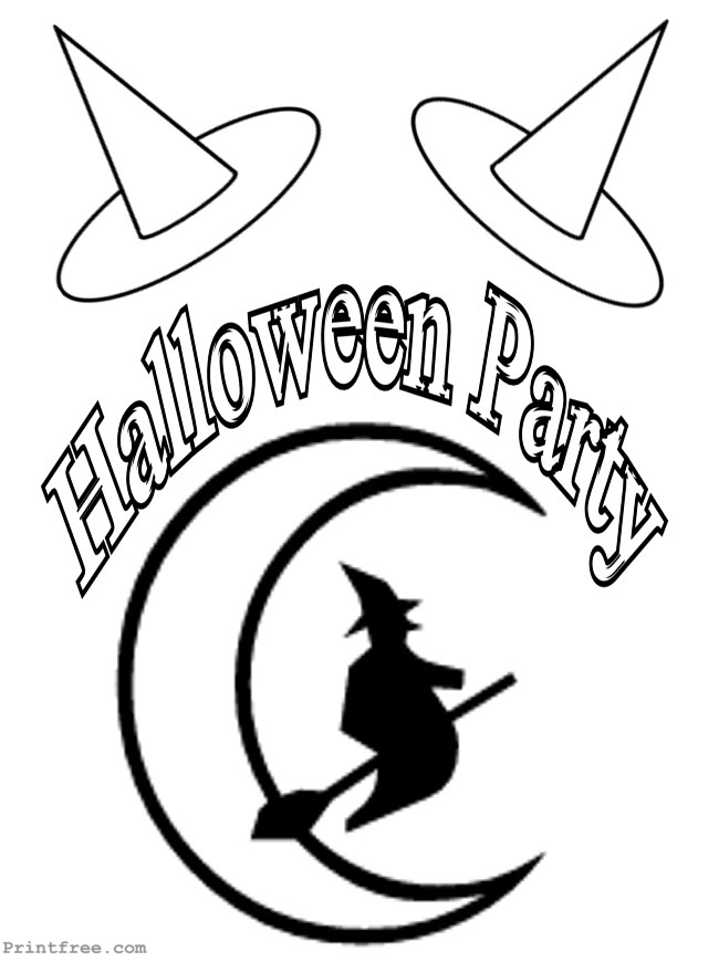 Halloween Decorative Print