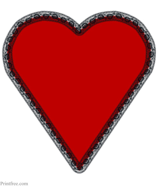 lace heart image