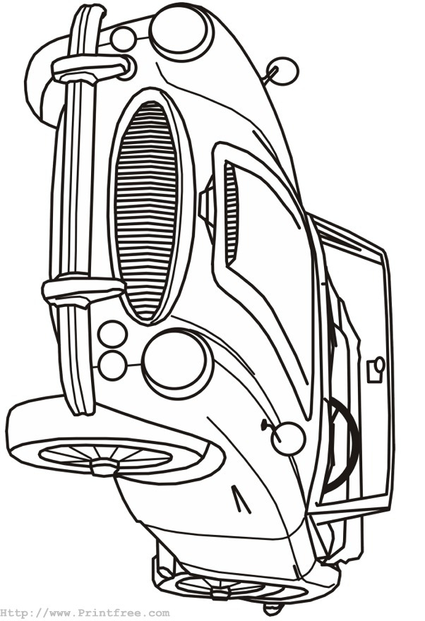 British Sports Car outline image