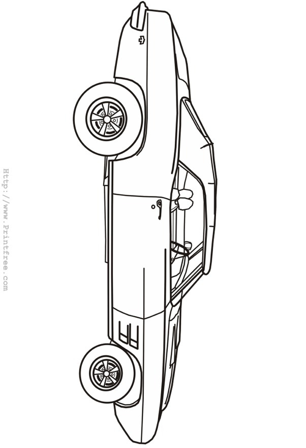 Late sixties Firebird outline image