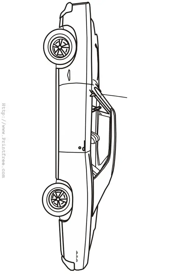 Mid sixties GTO outline image