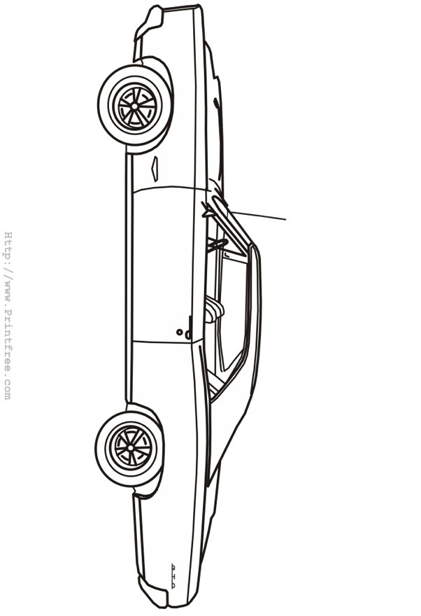 Mid sixties GTO outline image
