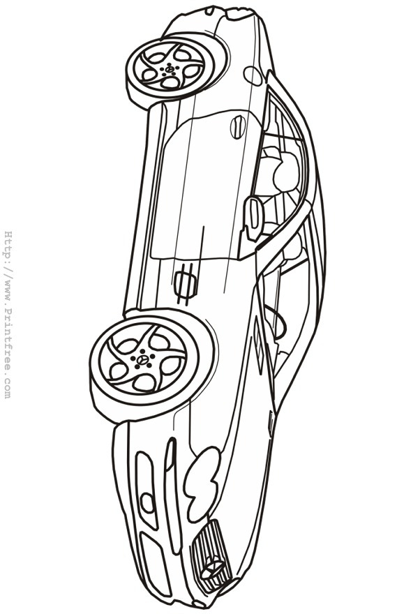 German Sports Car outline image