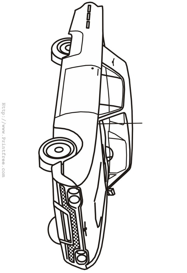 Sixties T-Bird outline image