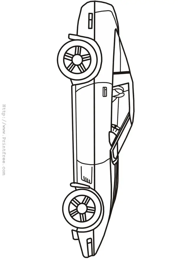 modern Corvette outline image