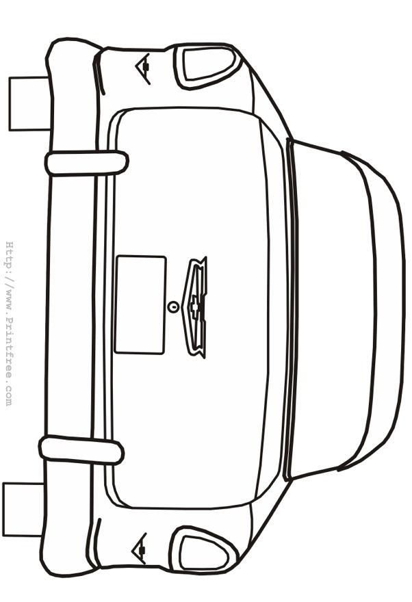 Mid fifties BelAir Back outline image