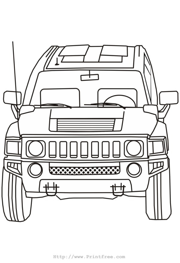 modern 4X4 outline image
