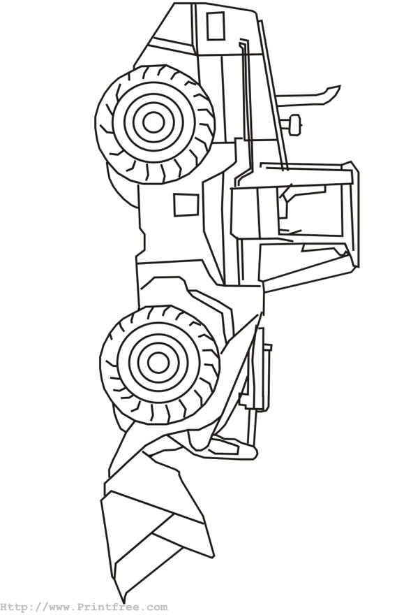 Loader outline image