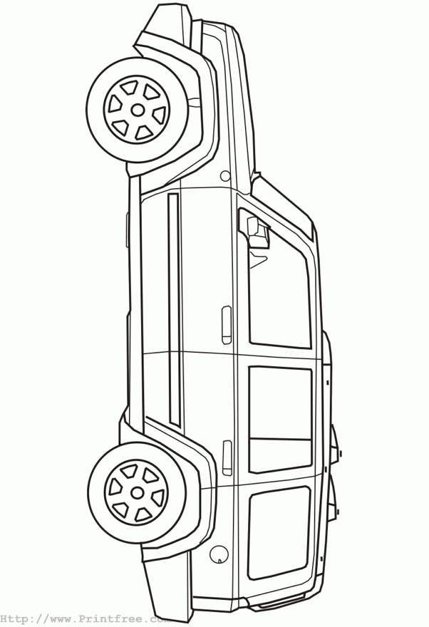 SUV outline image