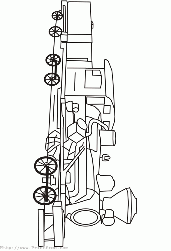 Steam Locomotive outline image