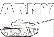 Free Coloring Sheets  Kids on Coloring Page 06 Tank Coloring Page 15 Army Coloring Pages